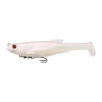 Megabass Magdraft 5" Swimbait - ALBINO PEARL SHAD