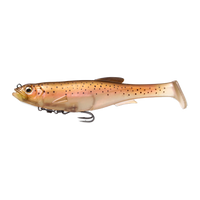 Megabass Magdraft 5" Swimbait - STEALTH RAINBOW