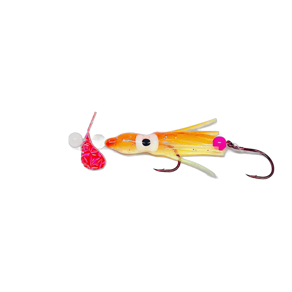 Kokanee Co. Pro Series Bite Me Squids - Orange Juice