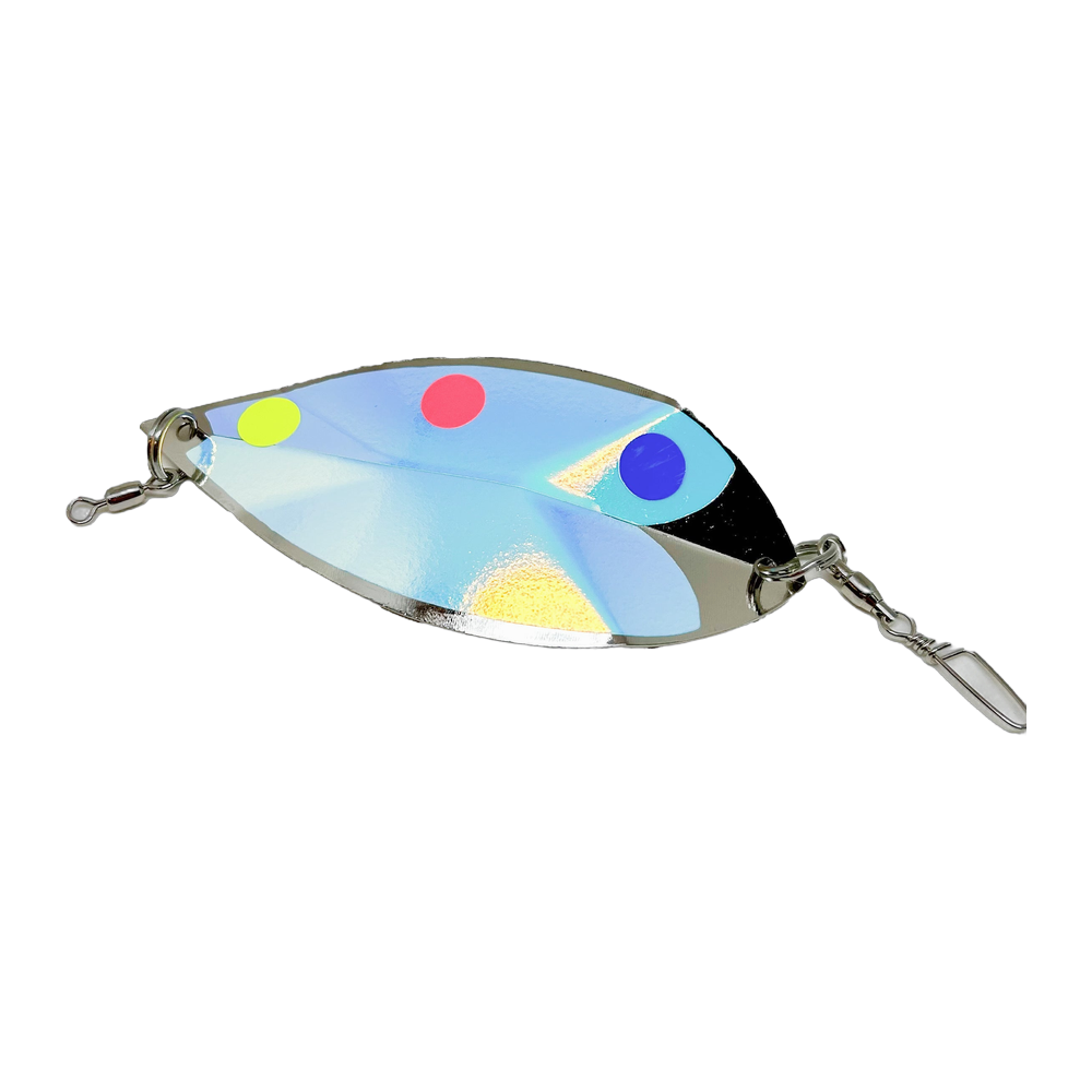 Kokanee Co. Spade Dodger - UV JellySandwich GLOW