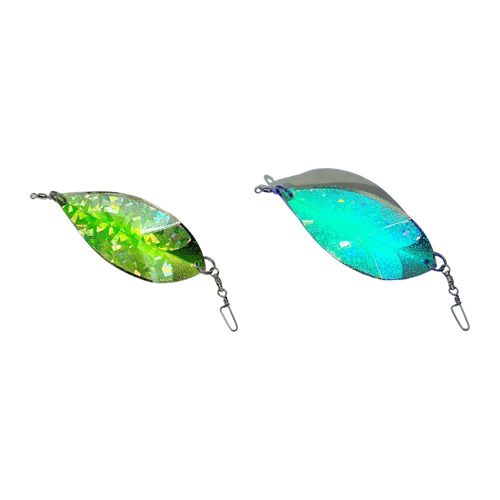 Kokanee Co. Spade Dodger - UV Kryptonite