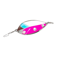 Kokanee Co. Spade Dodger - UV Pink Jelly