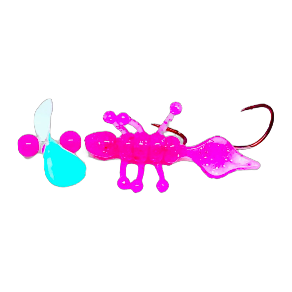 Kokanee Co. Spaz - UV/Glow Pepto Pink