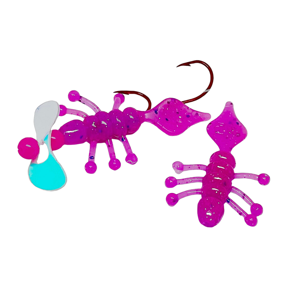 Kokanee Co. Spaz - UV/Glow Purple Nurple