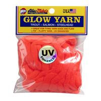 Atlas Mikes UV Glow Yarn - FLAME RED