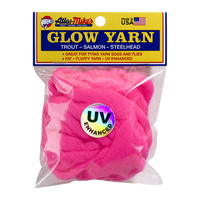 Atlas Mikes UV Glow Yarn - CERISE