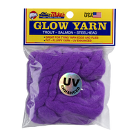 Atlas Mikes UV Glow Yarn - DARK PURPLE