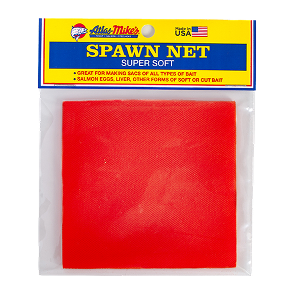 Atlas Mike Spawn Net 4" X 4" Squares - ORANGE