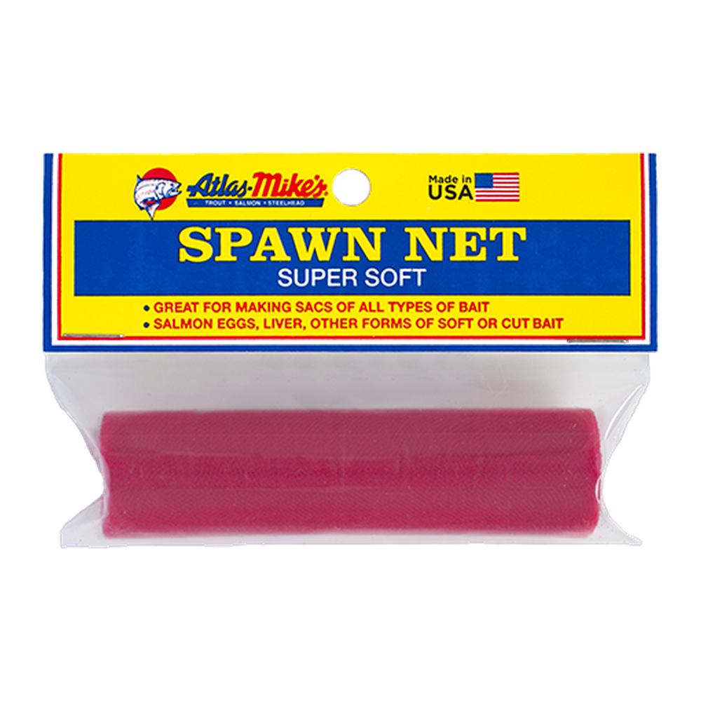 Atlas Mikes Spawn Net 4" X 16 Rolls - RED