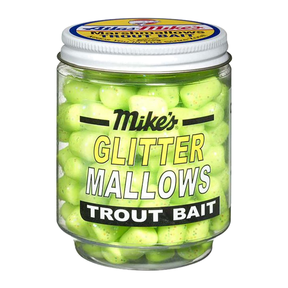 Atlas Mikes Glitter Mallows - CHARTREUSE GARLIC