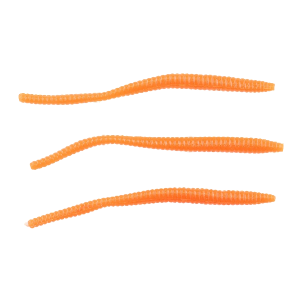 Berkley Powerbait Floating Trout Worm - Fluorescent Orange