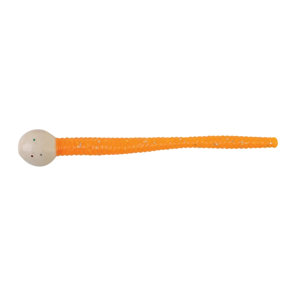 Berkley Powerbait Floating Mice Tails - Glow/Orange Silver