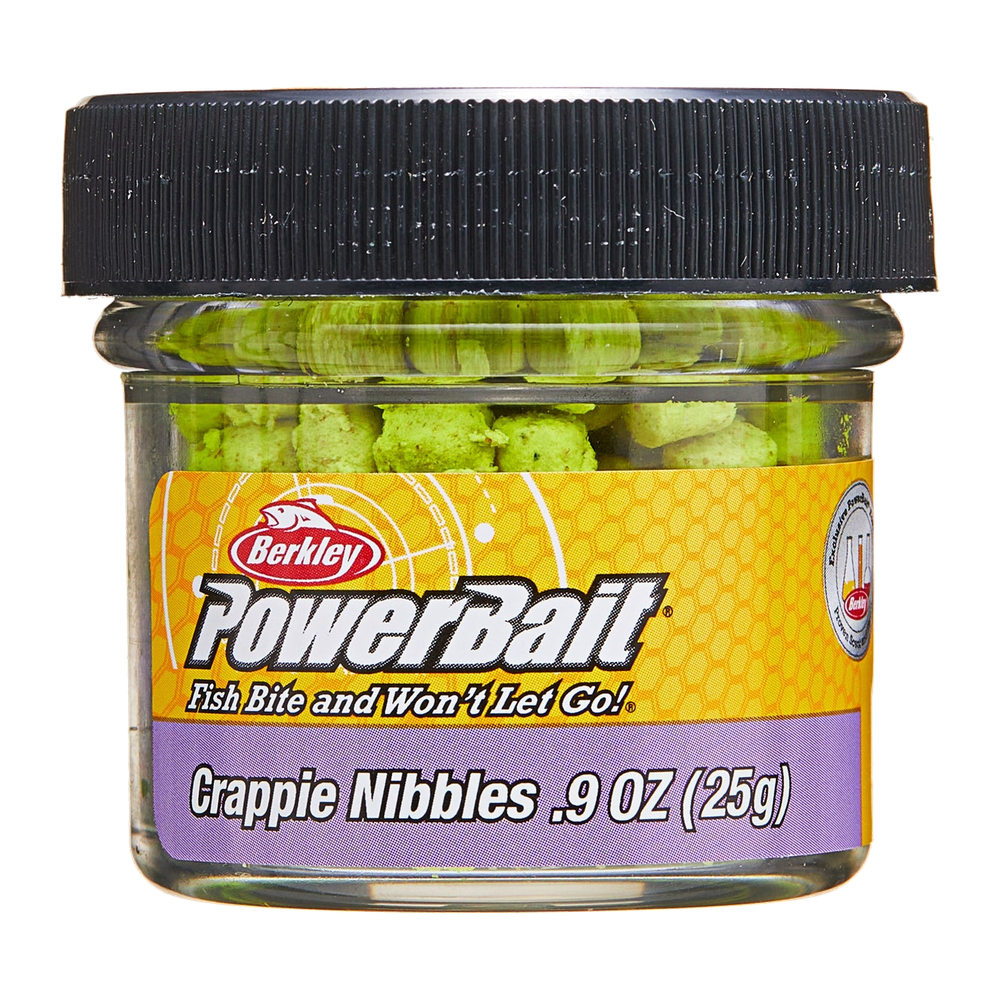 Berkley PowerBait Crappie Nibbles - Chartreuse
