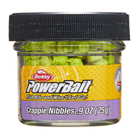 Berkley PowerBait Crappie Nibbles - Chartreuse