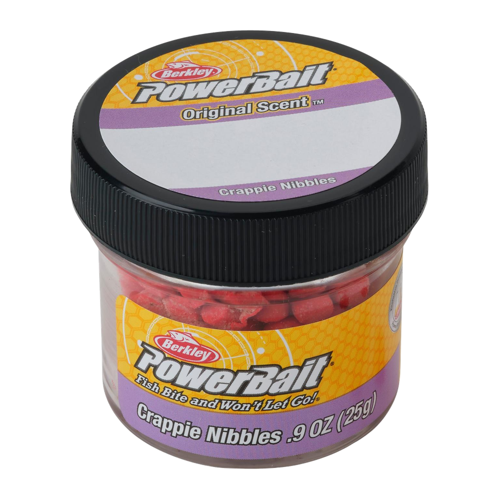 Berkley PowerBait Crappie Nibbles - Fluorescent Red
