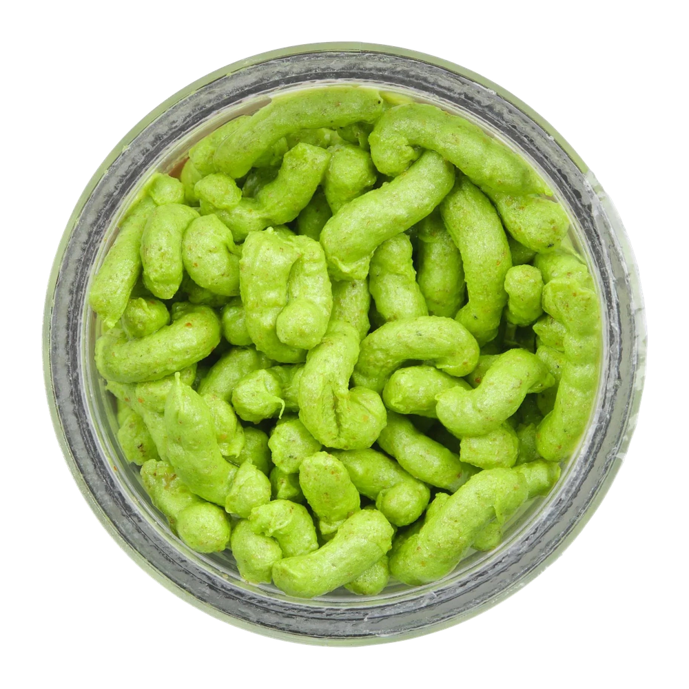 Berkley Gulp Extruded Maggot - Chartreuse