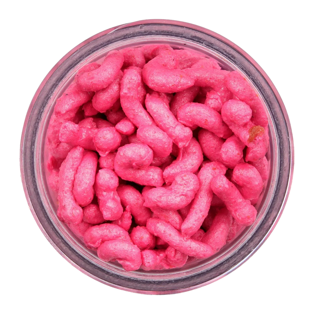 Berkley Gulp Extruded Maggot - Pink