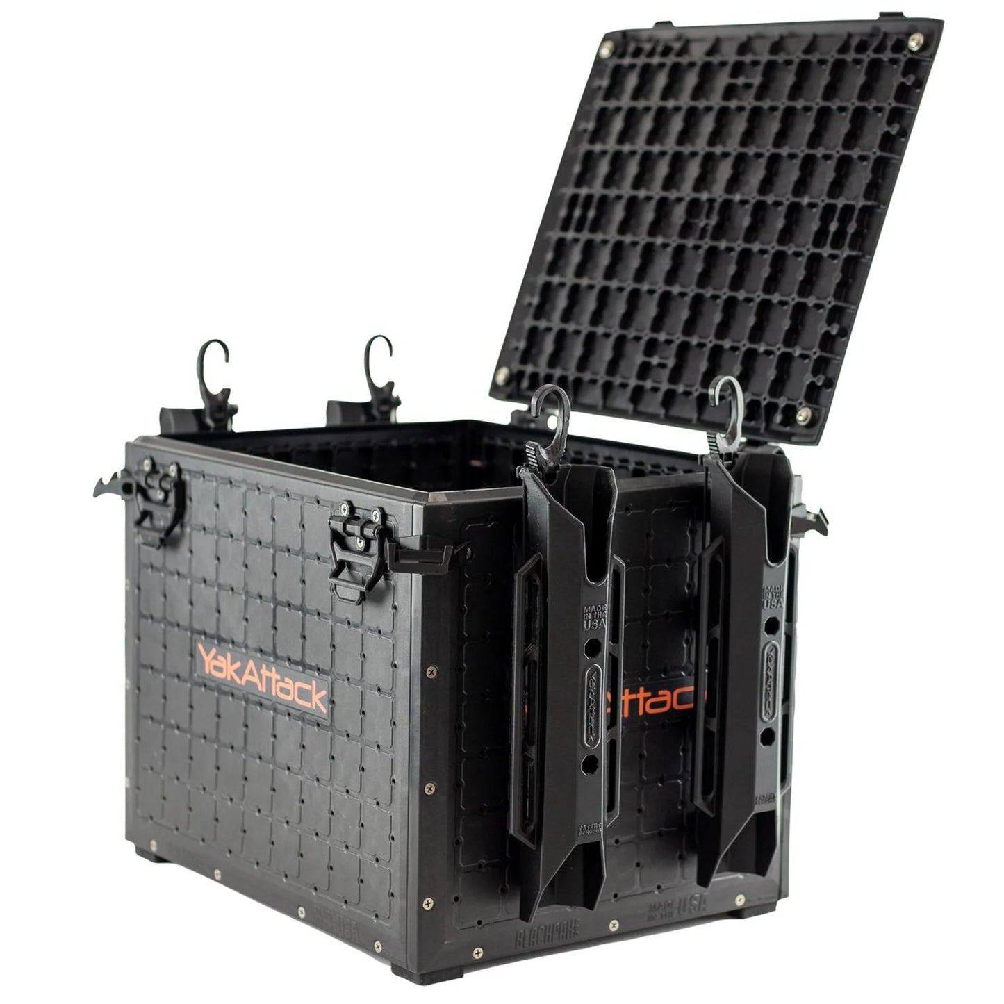 Yak Attack BlackPak Pro Kayak Fishing Crate 13"x16"