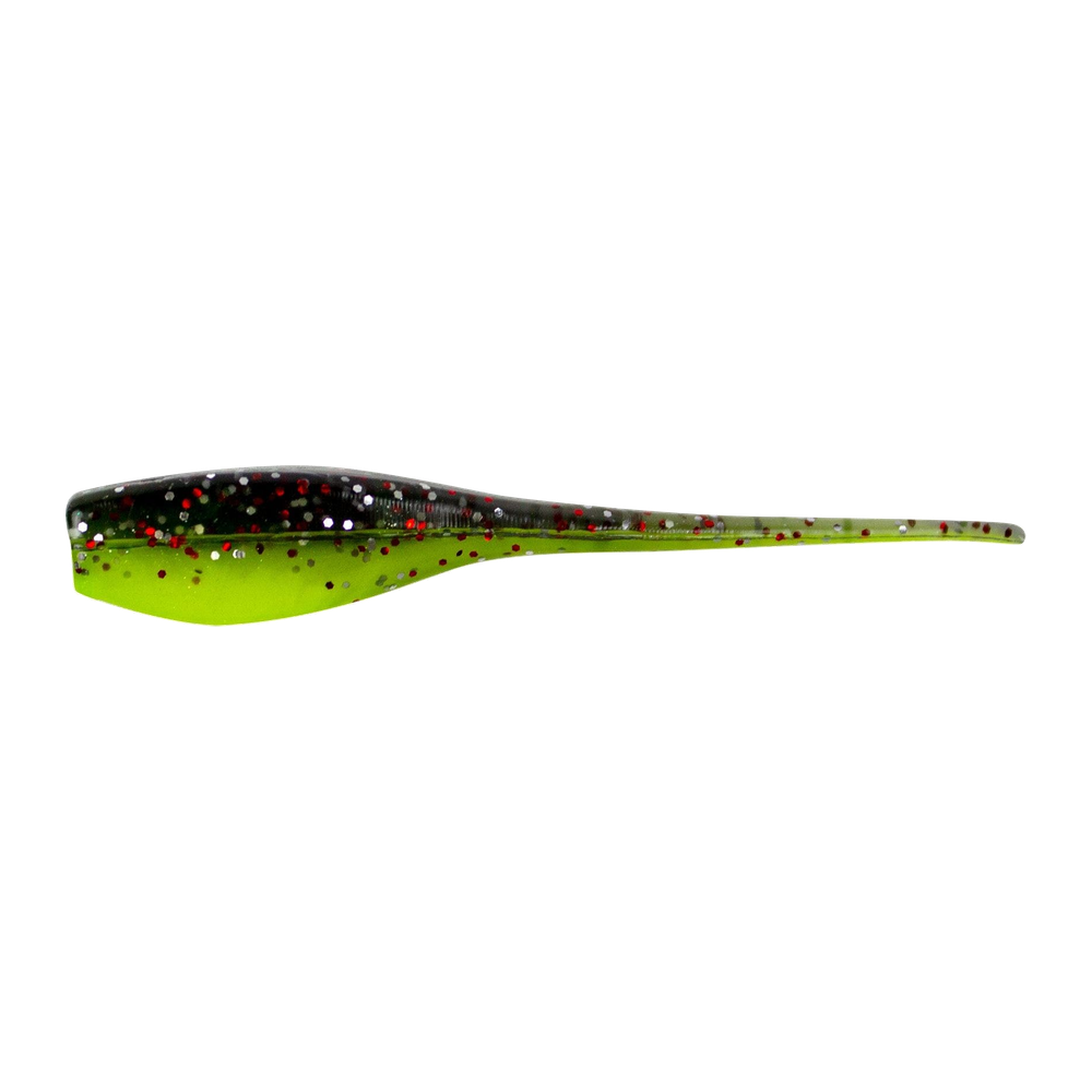 Bobby Garland Baby Shad 2" - Licorice Chart Pearl