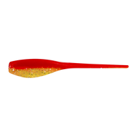 Bobby Garland Baby Shad 2" - Red/Chart Silver (Lam)