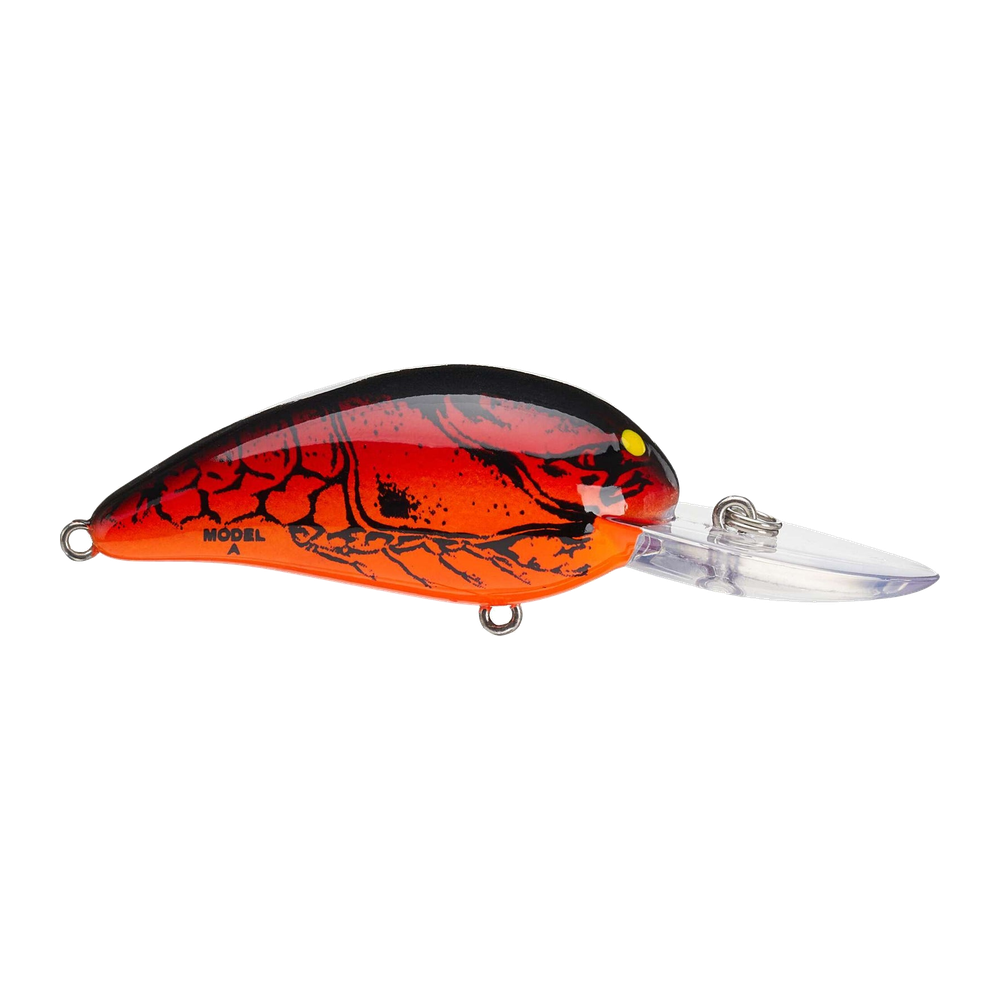Bomber Model 6A Crankbait - Apple Red Crawdad