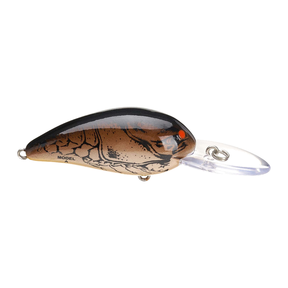 Bomber Model 6A Crankbait - Dark Brown Crawdad