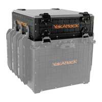 YakAttack ShortStak Upgrade Kit for BlackPak Pro, Black - 16"x16"