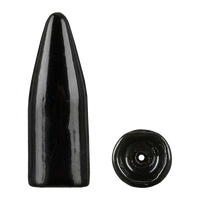 Bullet Weights Worm Weight Painted - Black