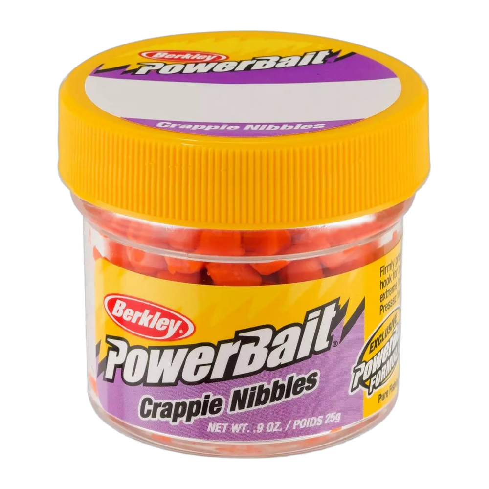 Berkley PowerBait Crappie Nibbles - Fluorescent Orange