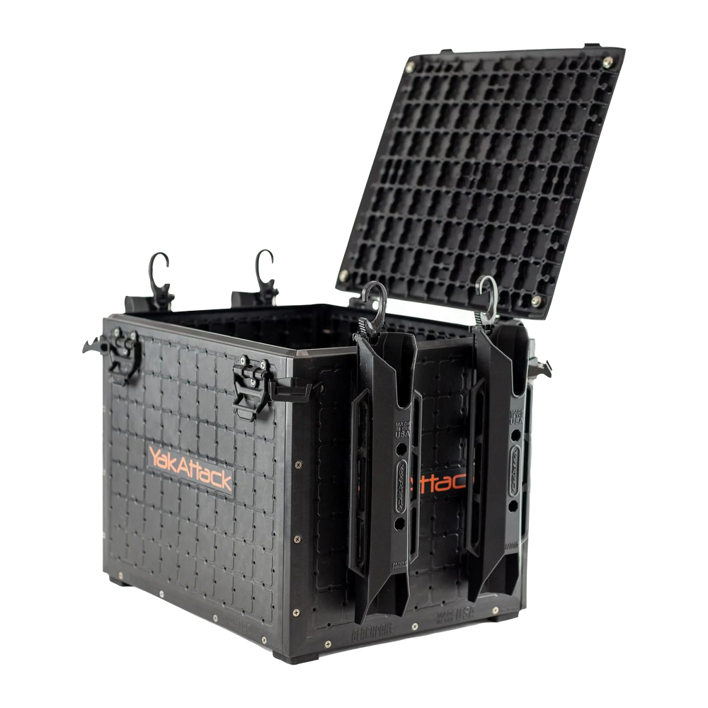 YakAttack BlackPak Pro Kayak Fishing Crate 13"x16"