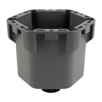 YakAttack Cup Holder Pro - Battleship Grey
