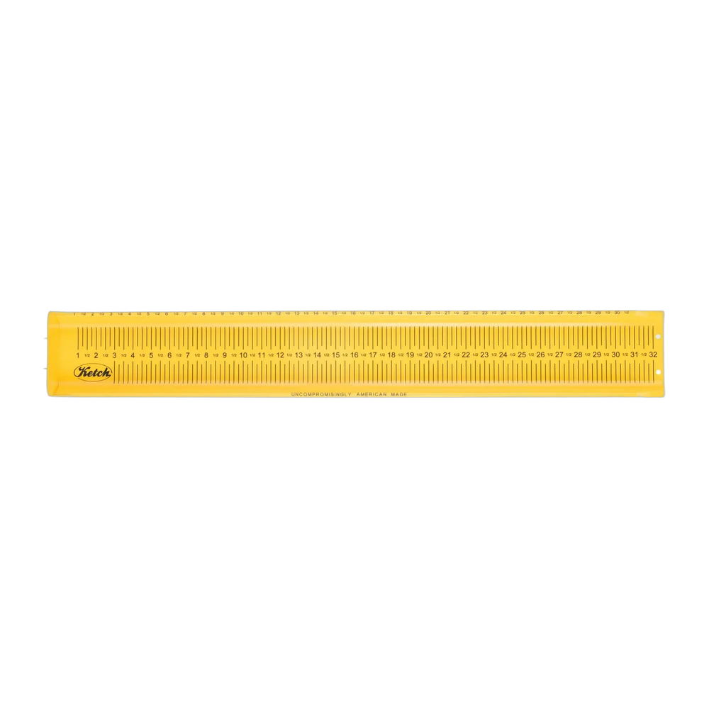 Ketch Karbonate Fish Measuring Board - 32"