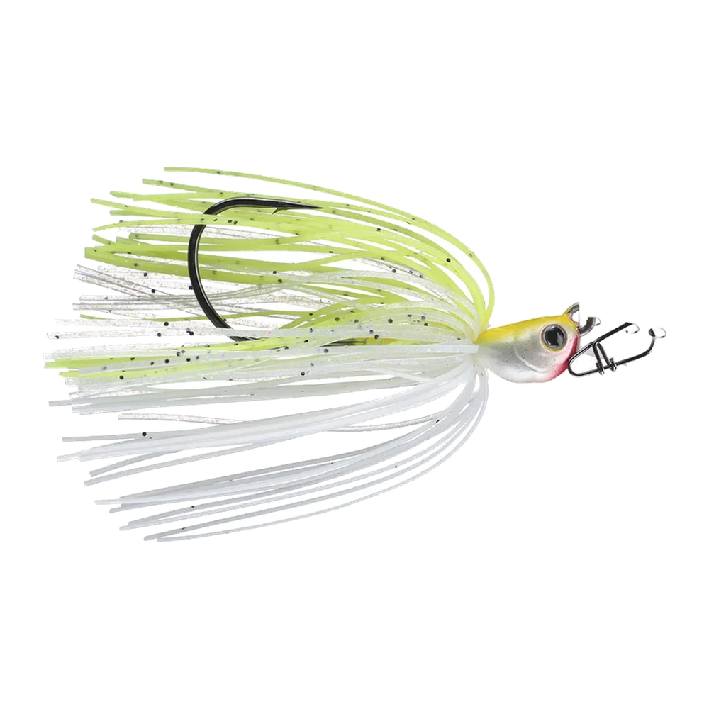 Z-Man Chatterbait Jackhammer - Chartreuse/White
