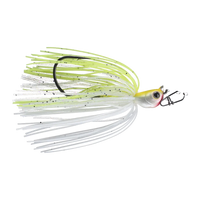 Z-Man Chatterbait Jackhammer - Chartreuse/White