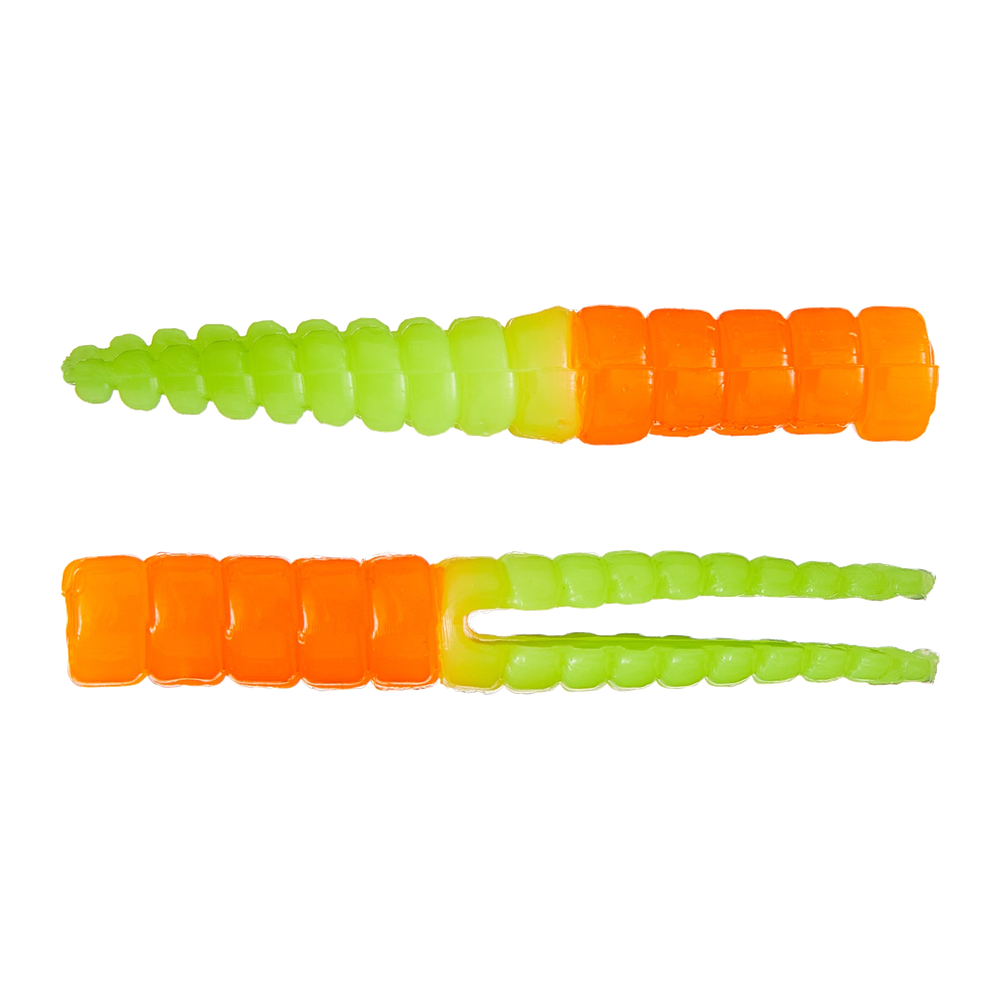 Leland's Crappie Magnet - Orange Chartreuse