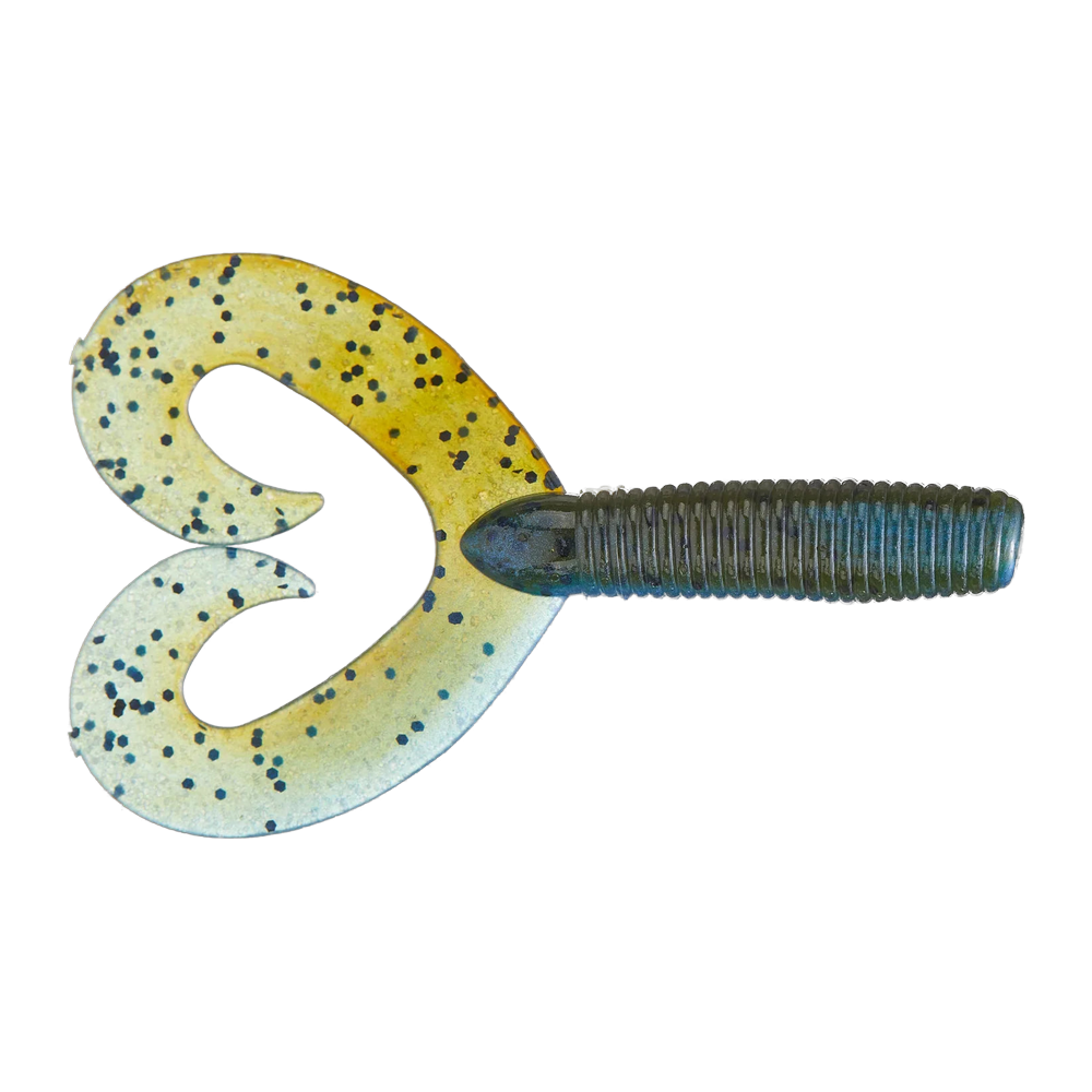 Dry Creek 5" Twin Tail Money Grubber - Columbia Craw