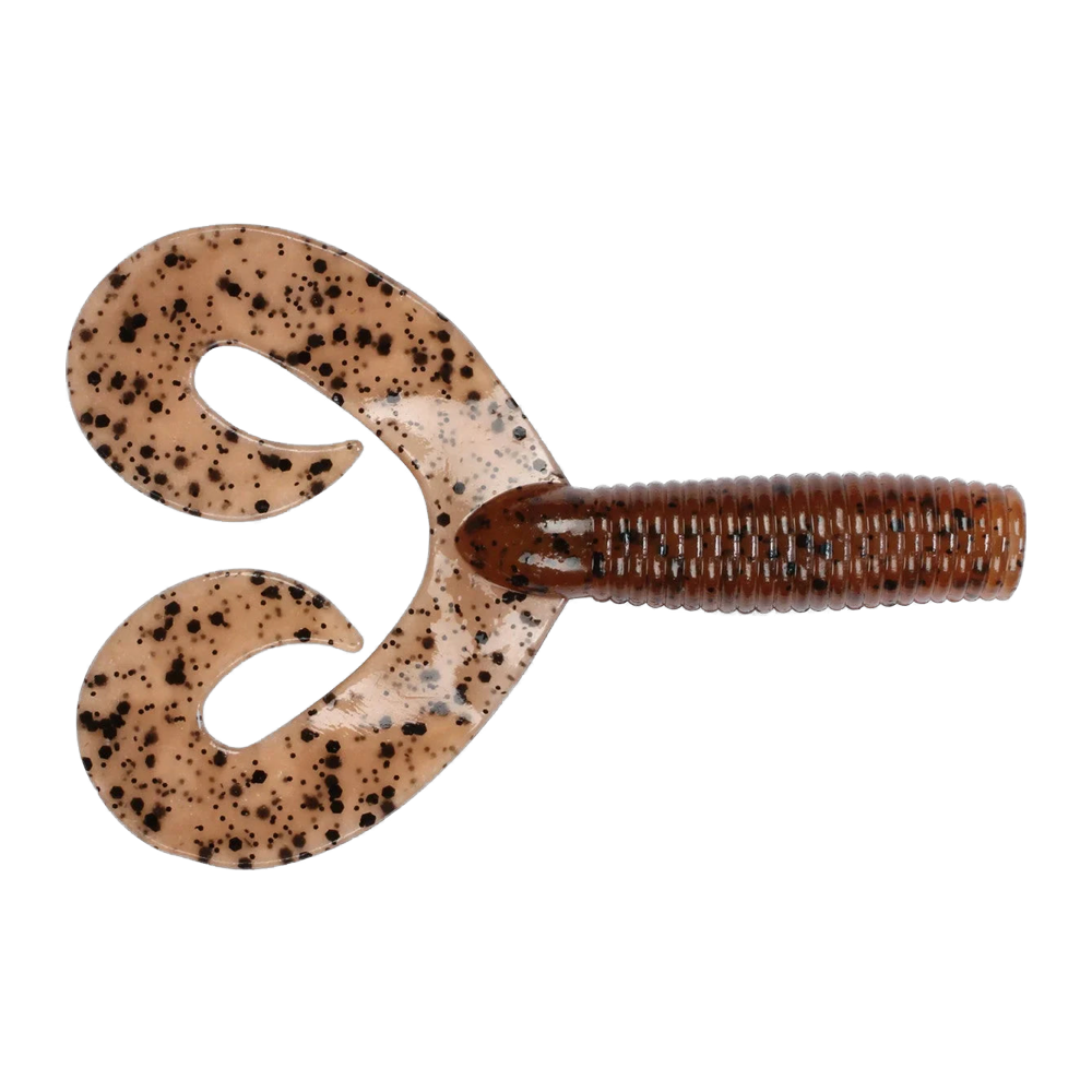 Dry Creek 5" Twin Tail Money Grubber - Pumpkin Seed