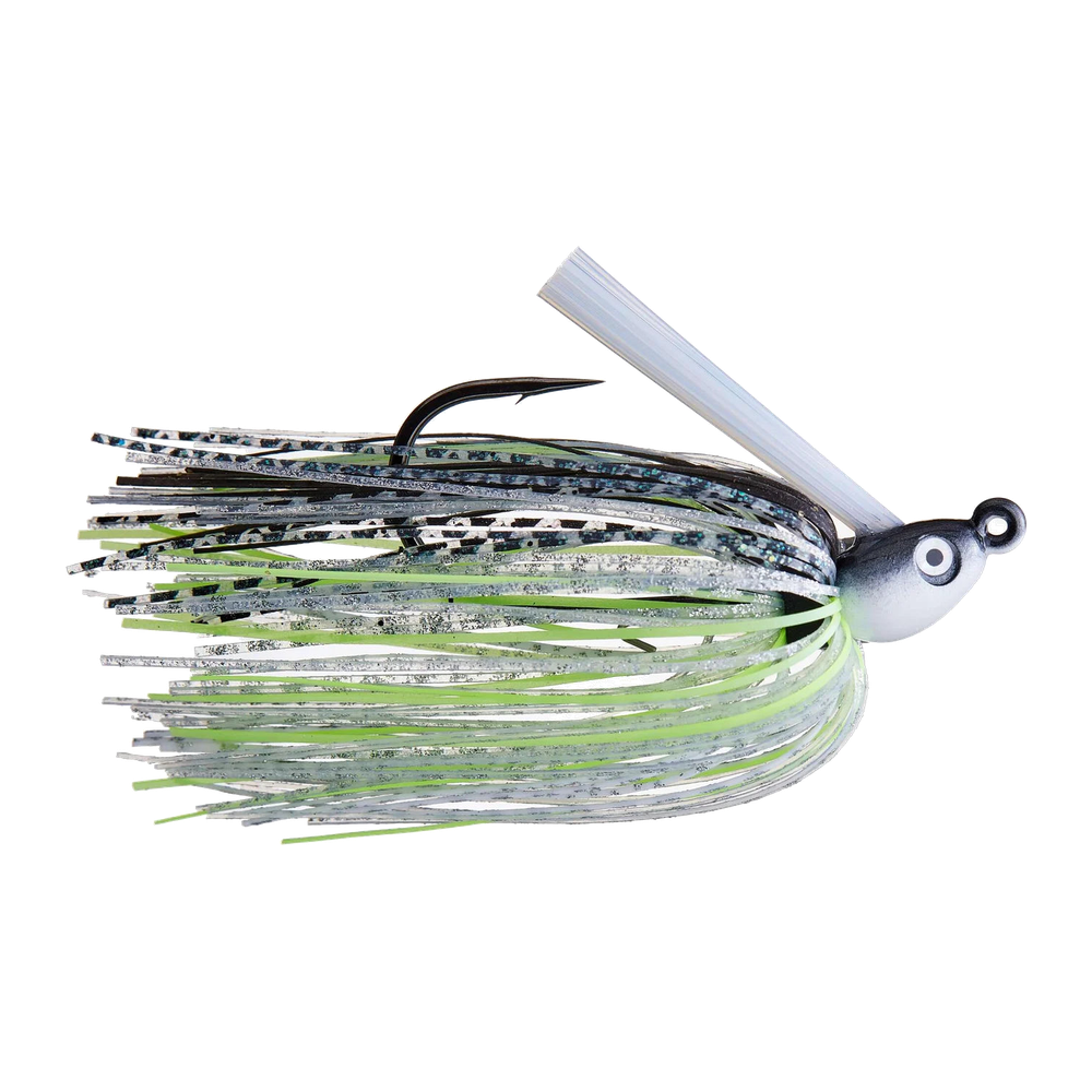 Dirty Jigs Compact Swim Jig - Chartreuse Shad