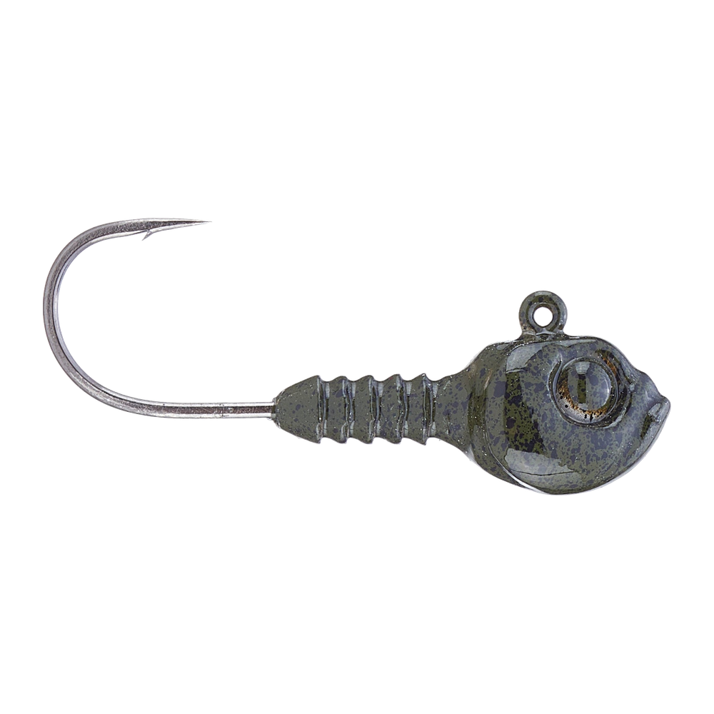 Dirty Jigs Guppy Head - Green Pumpkin