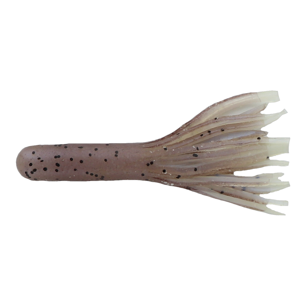 3.5" Full Body DblDip Firetail Tube - Ghost Minnow
