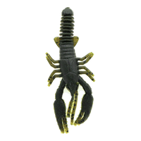 Dry Creek 3" Drop Shot Craw - Green Pumpkin Blue Flake
