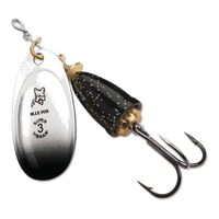 Blue Fox Classic Vibrax Spinner #00 - Black Chartreuse Candyback