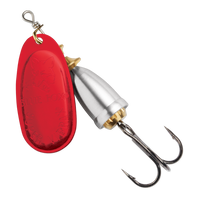 Blue Fox Classic Vibrax Spinner #1 - Bleeding Silver