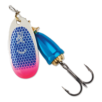 Blue Fox Classic Vibrax Spinner #1 - Blue Scale/ Pink Tip UV