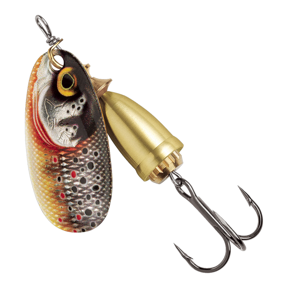 Blue Fox Classic Vibrax Spinner #00 - Gilded  Brown Trout