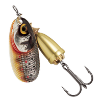 Blue Fox Classic Vibrax Spinner #00 - Gilded  Brown Trout