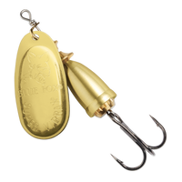 Blue Fox Classic Vibrax Spinner #1 - Gold / Gold