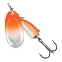 Blue Fox Classic Vibrax Spinner #1 - Northern Lights  Orange Pearl UV