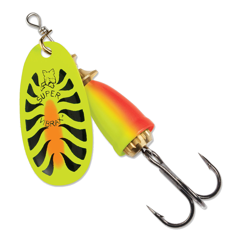 Blue Fox Classic Vibrax Spinner #00 - Painted  Firetiger / Firetiger