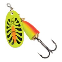 Blue Fox Classic Vibrax Spinner #00 - Painted  Firetiger / Firetiger